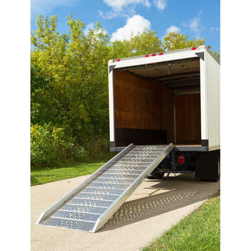 HD Ramps 40.5 In. W Aluminum Box Truck Walk Ramp For 1236 In. Load